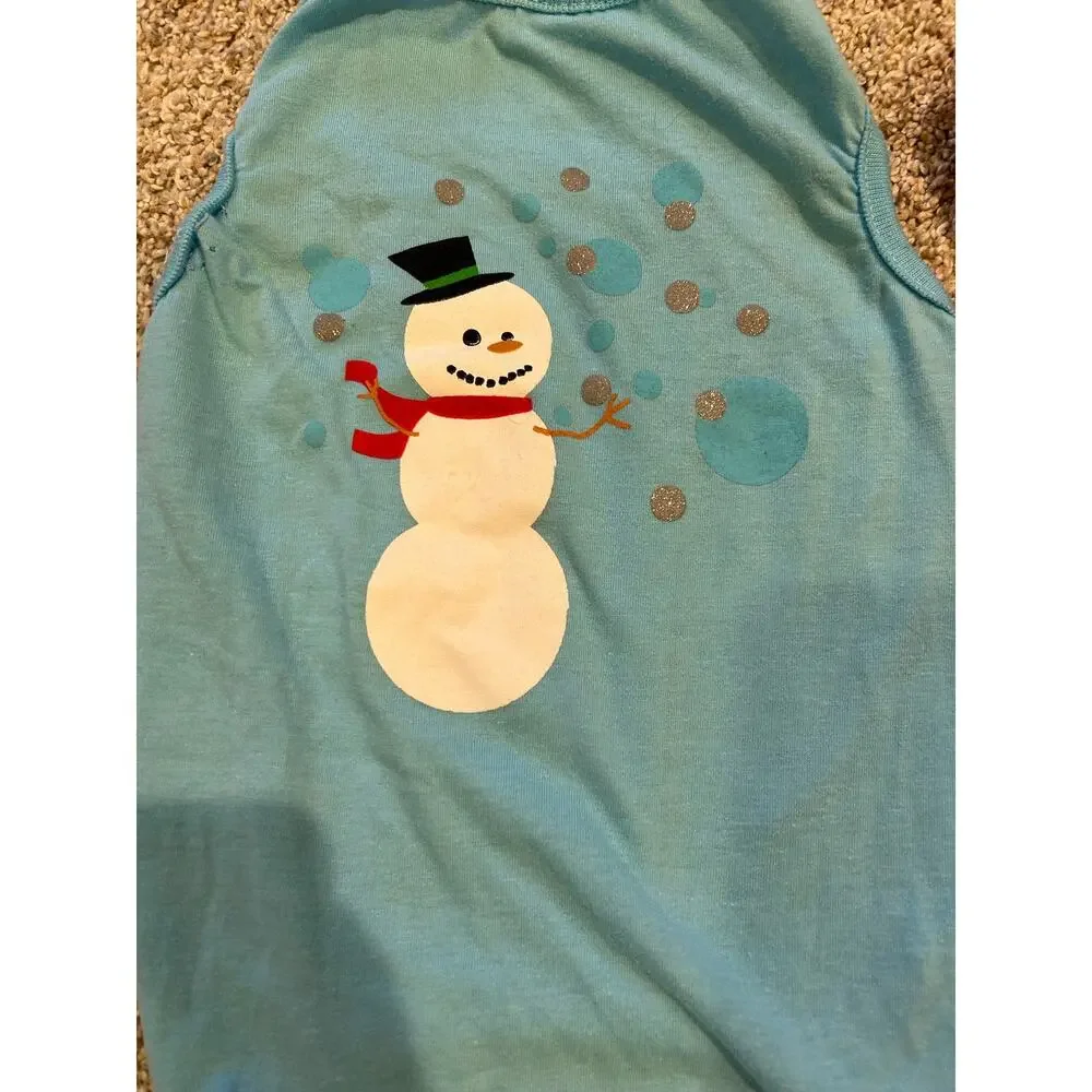 2 pack Dog Christmas Shirts Great Used Condition